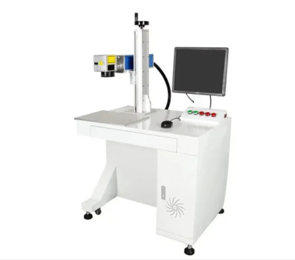 20W 30W 50W UV Fiber Laser Marker Laser Marking Machine IPG Source for Metal and Plastic