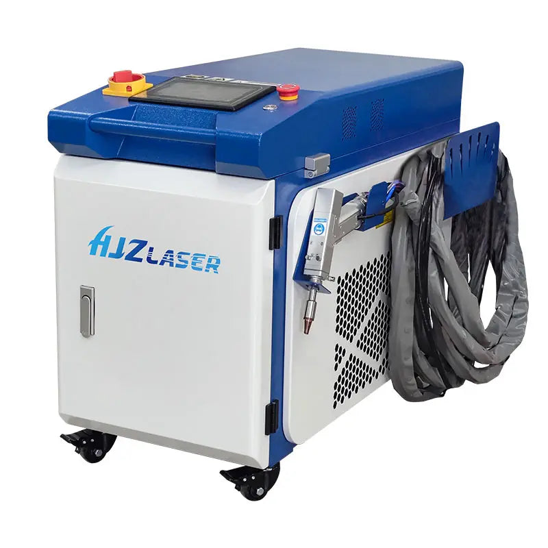 Portable Fiber Laser Welder 1000w 1500w 2000w steel Handheld Laser Welding Machine with Wire Feeder Small Size Water Cooling