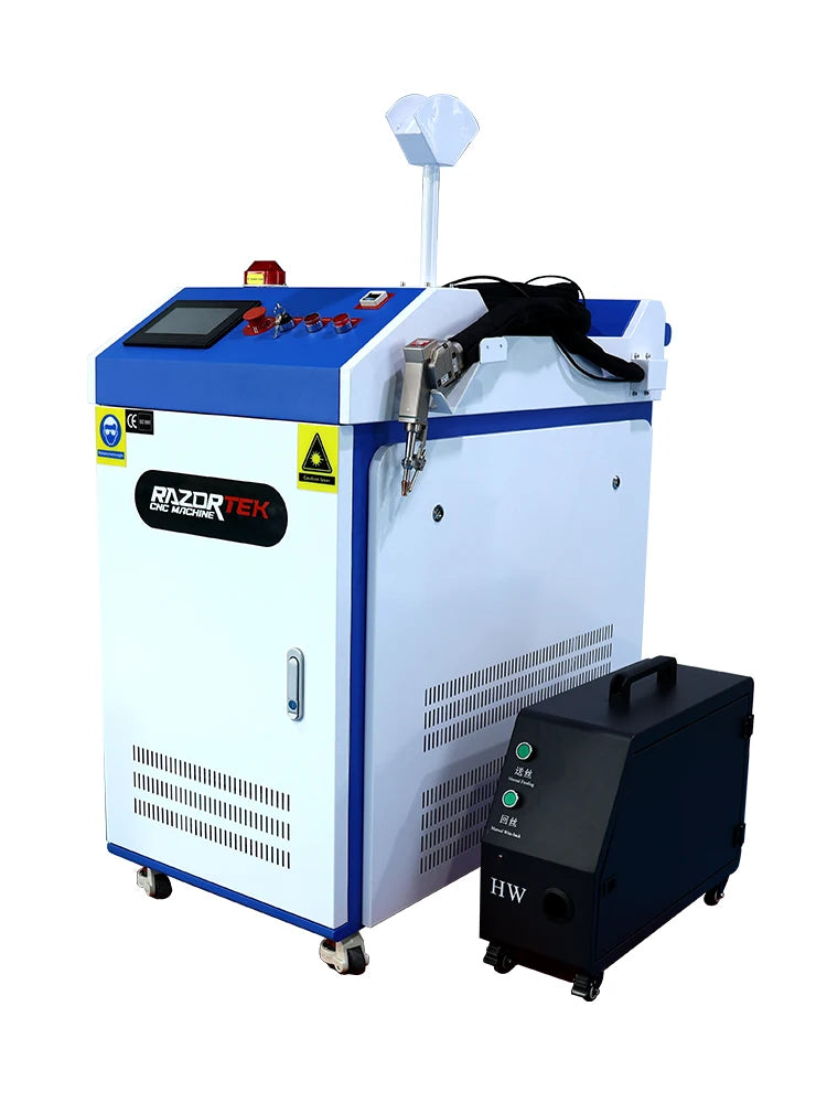 Razortek Hanwei 3in1 1500w 2000w 3000w fiber laser cleaning welding machine