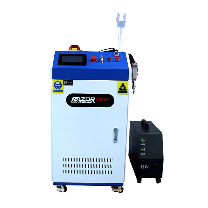 Razortek Hanwei 3in1 1500w 2000w 3000w fiber laser cleaning welding machine