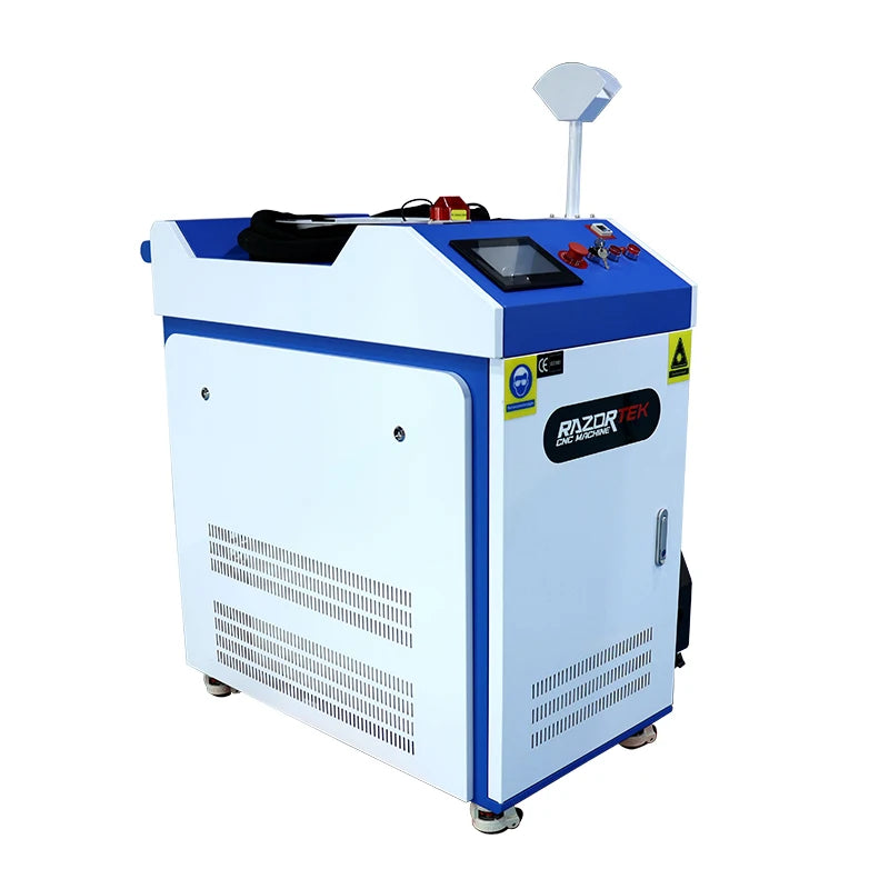 Razortek Hanwei 3in1 carbon steel laser welding machines rust removal laser cleaning machine