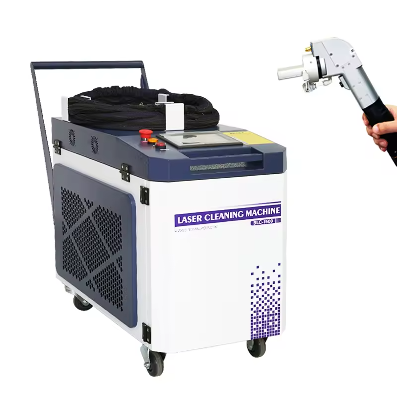 1500w 2000w 3000w Rust Remover Laser Cleaning Machine for Cleaning Metal Surface