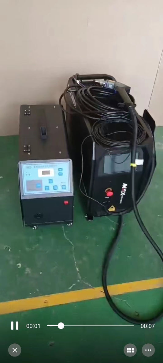 handheld laser welding machine air-cooled 1500W fiber laser weld machine for aluminum copper welding