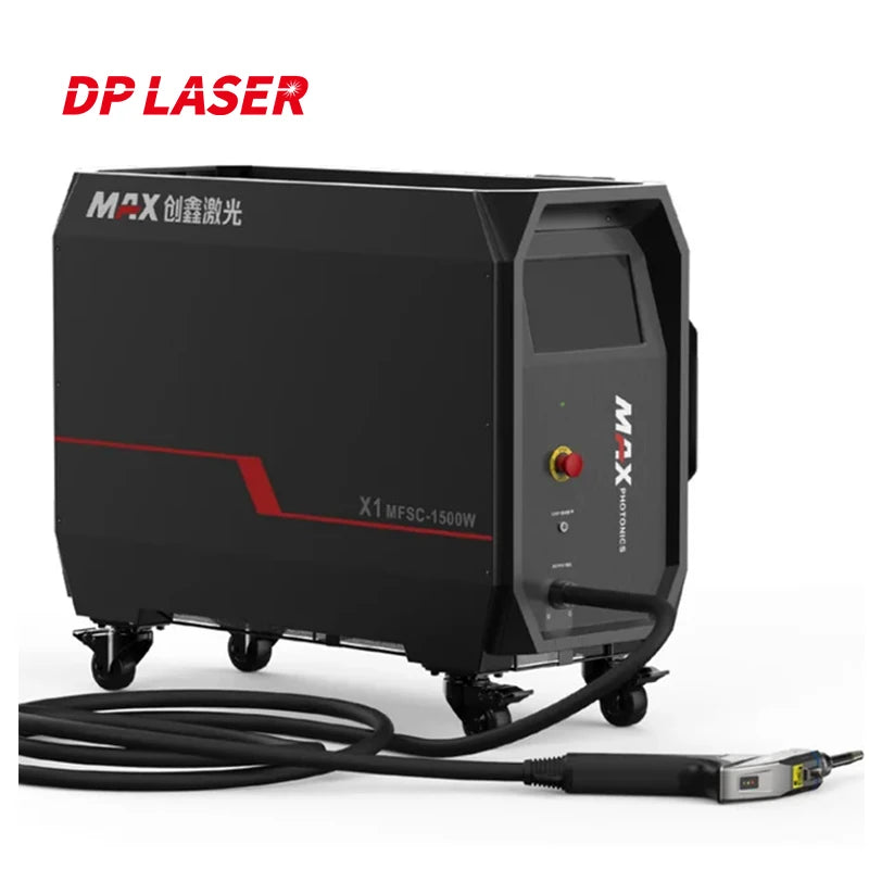 Air Cooling Portable Metal Handheld Fiber Laser Welding Machines With 800W MAX Laser Source