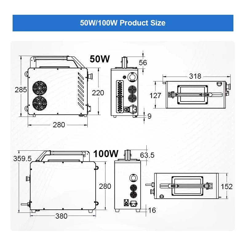 Super Portable, 200W Rust Laser Cleaner, 12KG Pulse Laser Cleaning Machine, Battery Supply, Rust Paint Oil Oxide Layer Removal